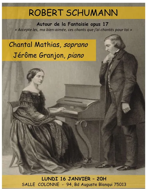 Affiche de Autour de la Fantaisie : Opus 17 de Robert Schumann