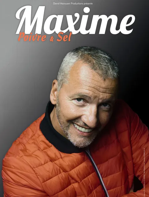 Affiche de Maxime dans Poivre et sel