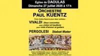 Orchestre Paul Kuentz : Vivaldi / Pergolesi | Daoulas - 