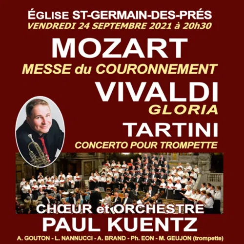 Affiche de Choeur et orchestre : Paul Kuentz