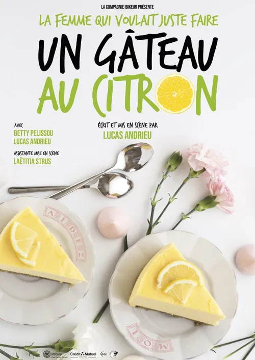 Affiche de La femme qui voulait juste faire un gâteau au citron