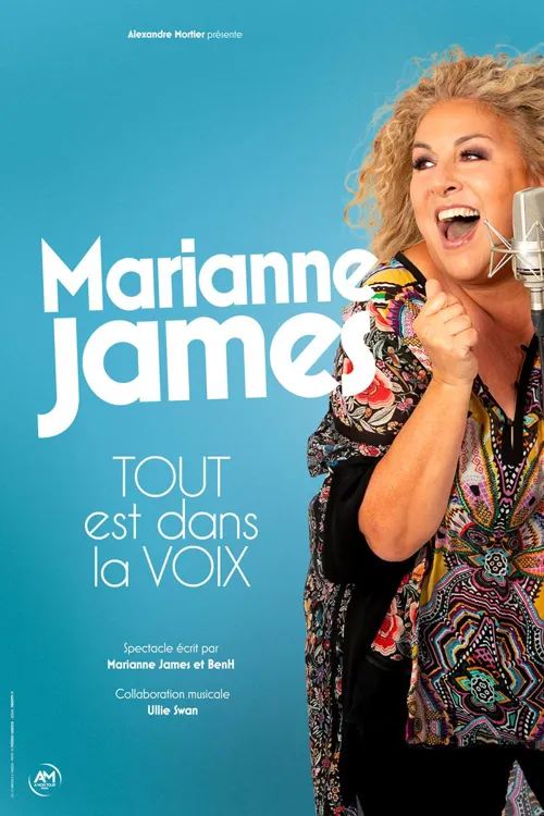 Affiche de Marianne James dans Tout est dans la voix