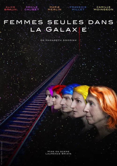 Affiche de Femmes Seules dans la Galaxie