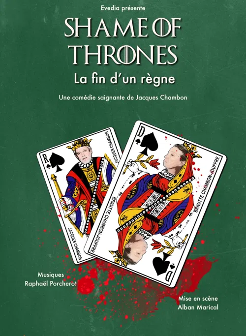 Affiche de Shame of Thrones – La fin d'un règne