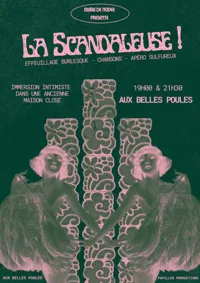 Affiche de La Scandaleuse Aux Belles Poules