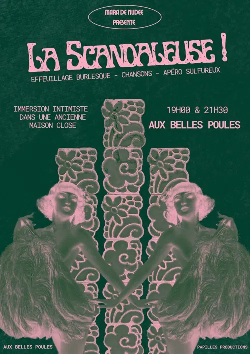 Affiche de La Scandaleuse Aux Belles Poules