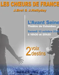 J. Brel / J. Hallyday - 2 voix 2 destins - 
