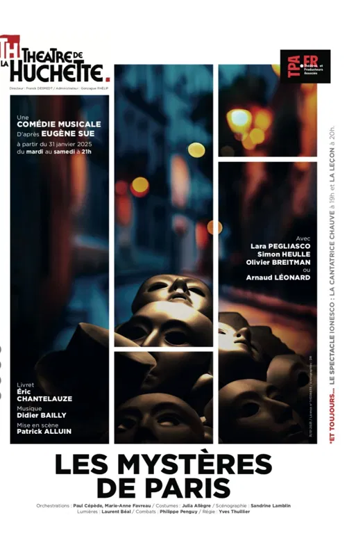 Affiche de Les Mystères de Paris