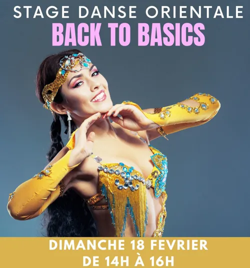 Affiche de Stage danse orientale 100% débutantes : Back to Basics