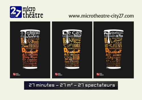 Affiche de City 27 Microtheatre