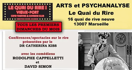 Affiche de Conférence Arts et Psychanalyse : Pourquoi le rire ?