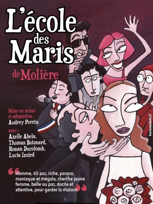 Affiche de L'école des maris