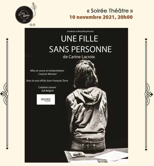 Affiche de Une fille sens personne