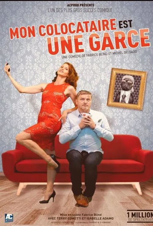 Affiche de Mon colocataire est une garce