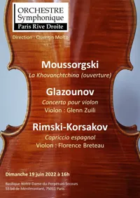 Concert Moussorgsky : Glazounov / Rimski-Korsakov - 