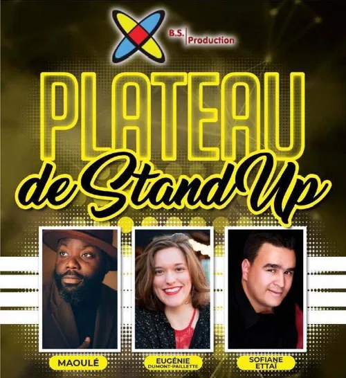 Affiche de 3 Humoristes , 3 Univers differents