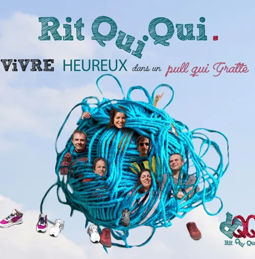 Affiche de Vivre heureux dans un pull qui gratte