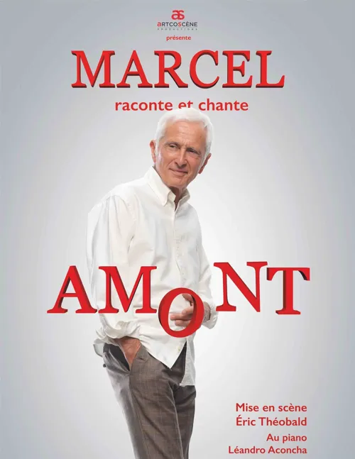 Affiche de Marcel Amont dans Marcel raconte et chante Amont