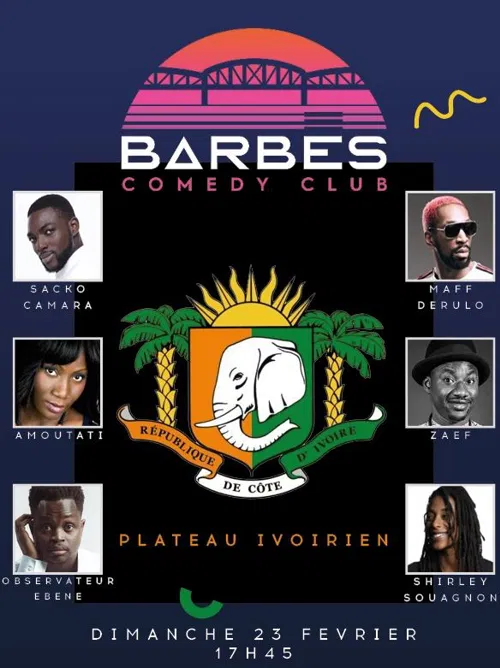 Affiche de Babi Comédie : Plateau ivoirien