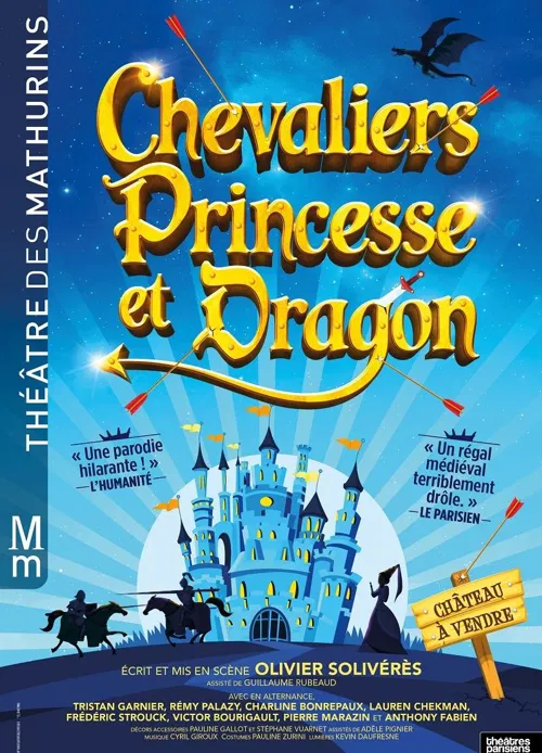 Affiche de Chevaliers, Princesse et Dragon