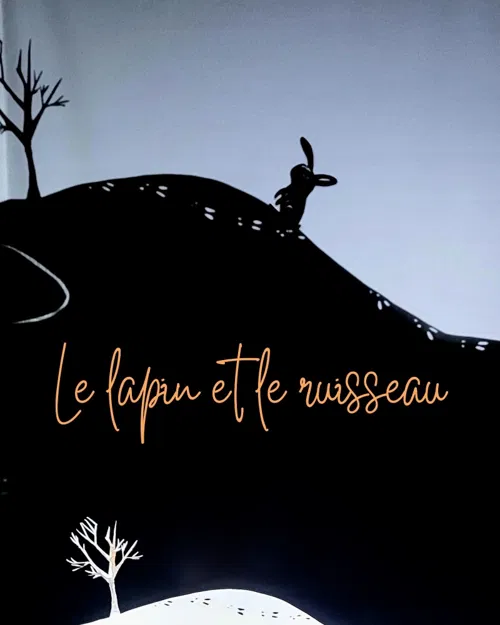 Affiche de Le lapin et le ruisseau