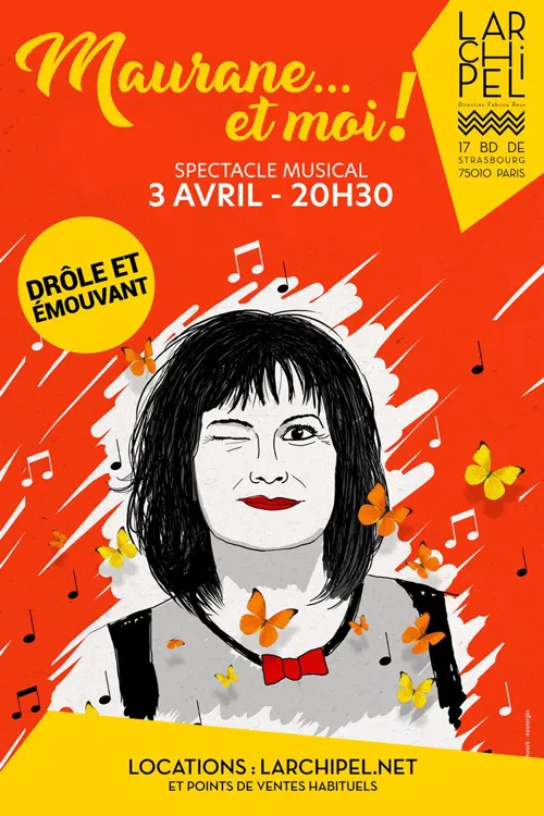 Affiche de Maurane... et moi !