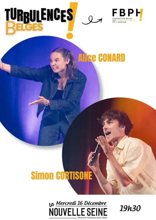 Affiche de La quinzaine de l'humour 100 % belge