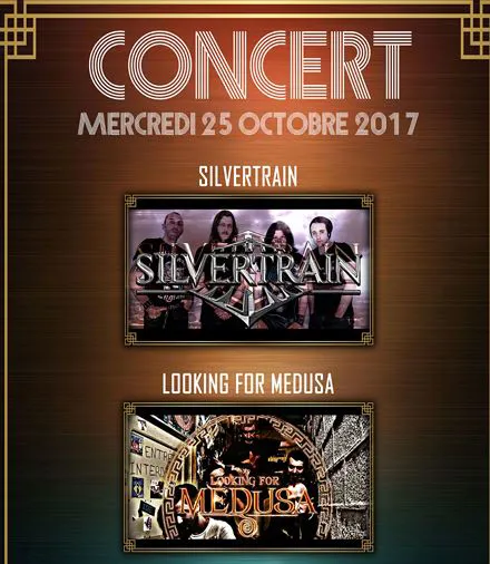 Affiche de Silvertrain et Looking for Medusa