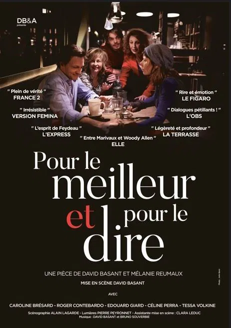 Affiche de Pour le meilleur et pour le dire