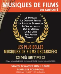 Ciné-Trio - Les plus belles musiques de films oscarisées - 