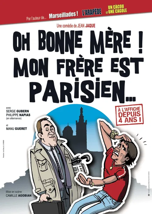 Affiche de Oh bonne mère ! Mon frère est parisien