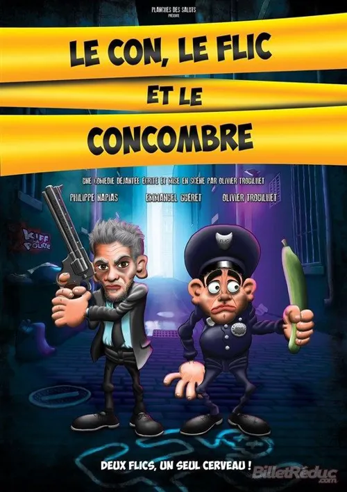 Affiche de Le con, le flic et le concombre