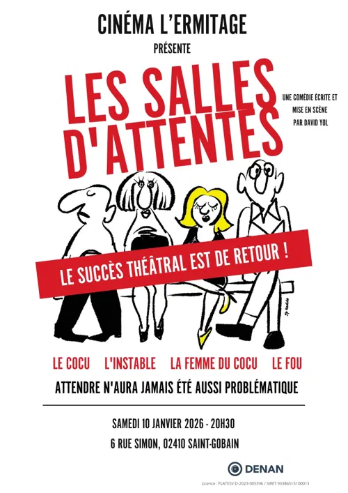 Affiche de Les salles d'attentes