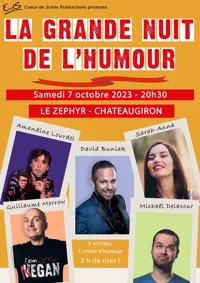 La Grande Nuit de l'Humour | Châteaugrion - 