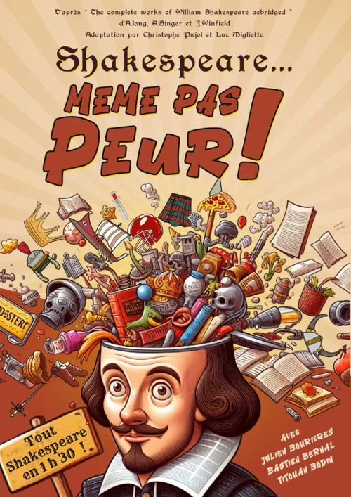 Affiche de Shakespeare... même pas peur !