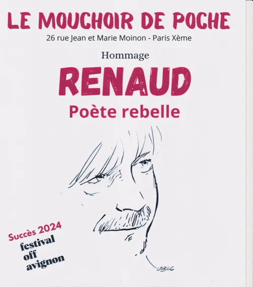 Affiche de Renaud Poète rebelle