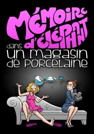 Affiche de Mémoire d'éléphant dans un magasin de porcelaine