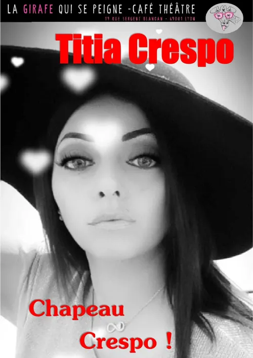 Affiche de Titia Crespo dans Chapeau Crespo !