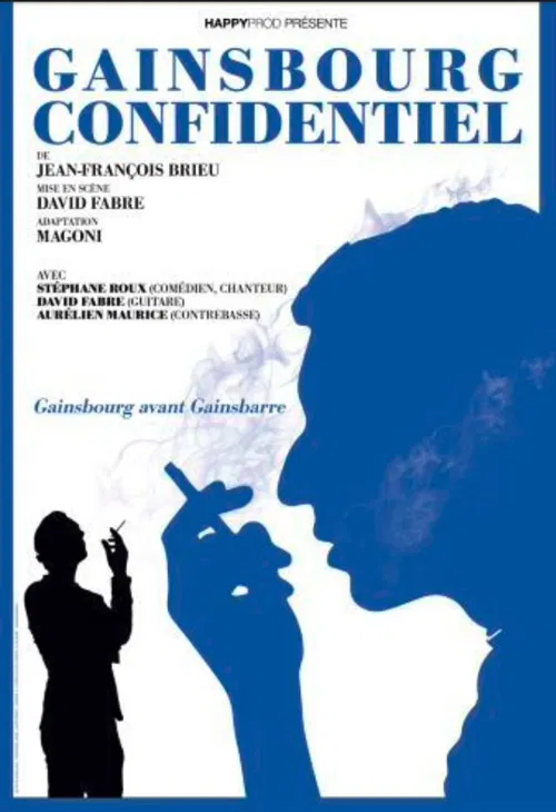 Affiche de Gainsbourg Confidentiel - Concert Live | Rouen
