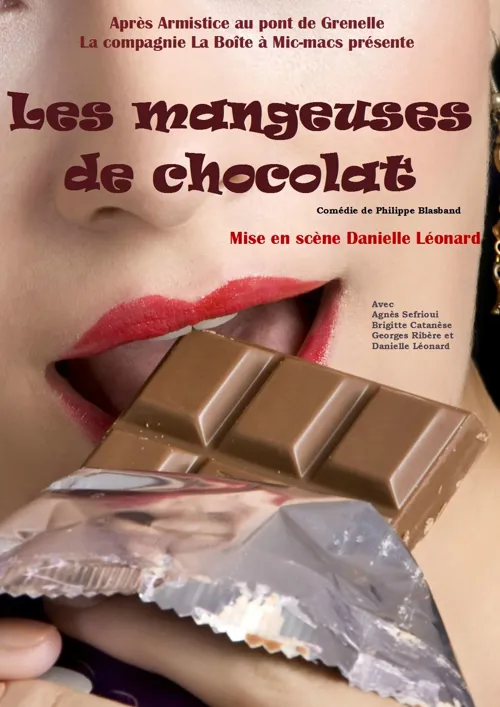 Affiche de Les mangeuses de chocolat