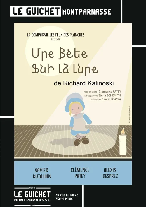 Affiche de Une Bête sur la Lune