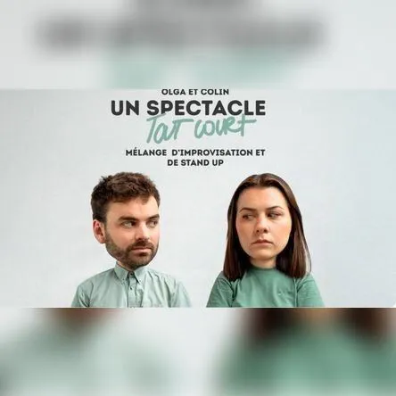 Affiche de Olga et Colin présentent un spectacle tout court