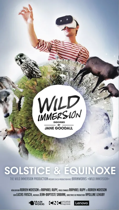 Affiche de Wild Immersion : Une expérience immersive unique de réalité virtuelle pour se connecter aux animaux en 360°