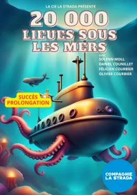 Affiche de 20 000 lieues sous les mers