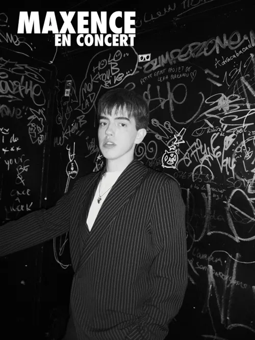 Affiche de Maxence en concert