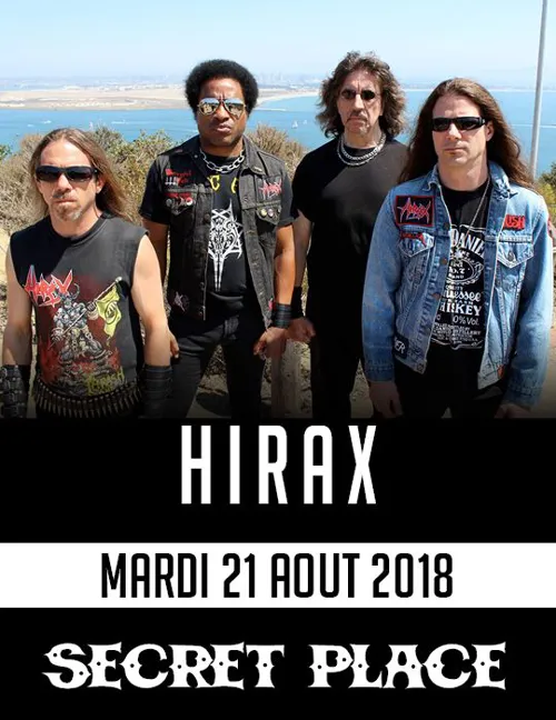 Affiche de Hirax + Morbid Scum | See You In The Pit #8