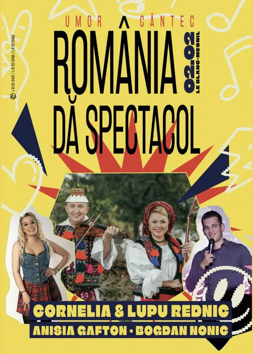 Affiche de România da spectacol