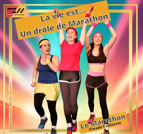 Affiche de La vie est un drôle de Marathon