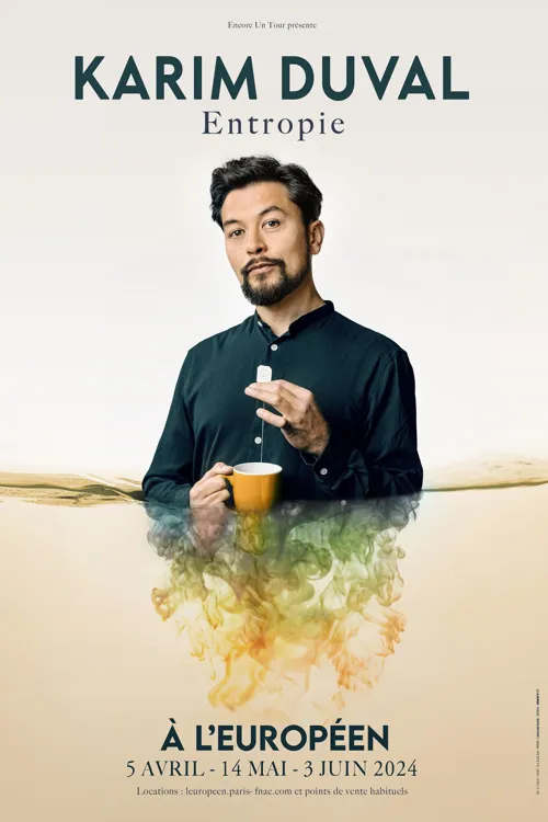 Affiche de Karim Duval dans Entropie