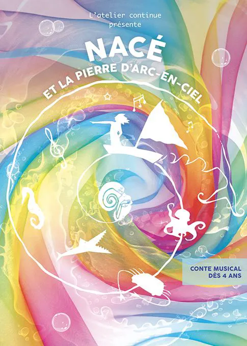 Affiche de Nacé et la pierre d'arc-en-ciel